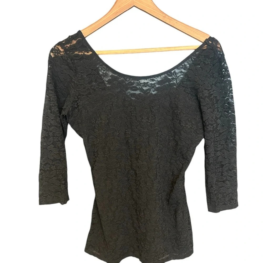 Guess  lace top corset look size S good used condition